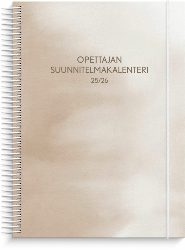 Opettajan suunnitelmakalenteri B5 2025-2026 (lukuvuosikalenteri) Fashion