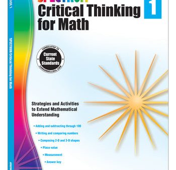 Spectrum Critical Thinking for Math, Grade 1: Volume 43 For Sale