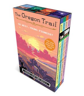 Oregon Trail 4-Book Paperback Box Set Plus Poster Map, The Online now