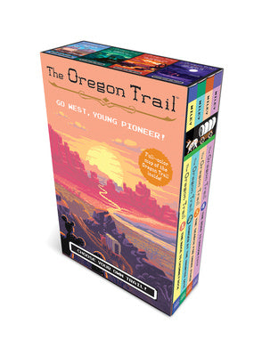 Oregon Trail 4-Book Paperback Box Set Plus Poster Map, The Online now