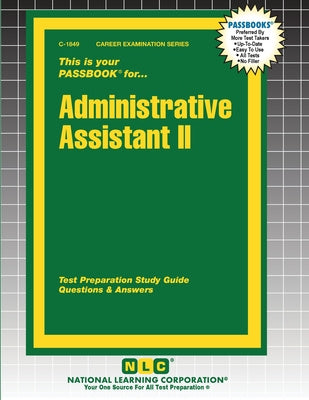 Administrative Assistant II For Sale