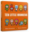 Ten Little Monkeys Board Book Discount