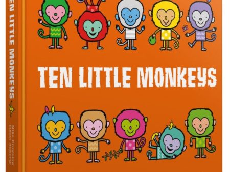 Ten Little Monkeys Board Book Discount