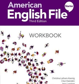 American English File 3e Workbook Starter Online Sale