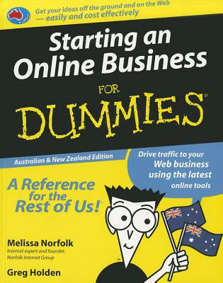 Starting an Online Business for Dummies For Sale