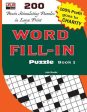 Word Fill-In Puzzle Book 1 Discount