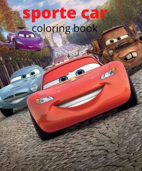 sporte car coloring book: Let s Fun Racing Car Design for Children, Sport Racing Cars for Boys of All Ages (Kids Coloring Books) Supply