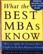 What The Best Mbas Know For Sale