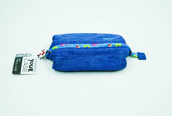 Zipit Lenny Pencil Case Jeans Online now