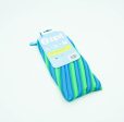 Zipit Bright Twister Pouch: Blue & Green Fashion