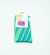 Zipit Bright Twister Pouch: Blue & Green Fashion