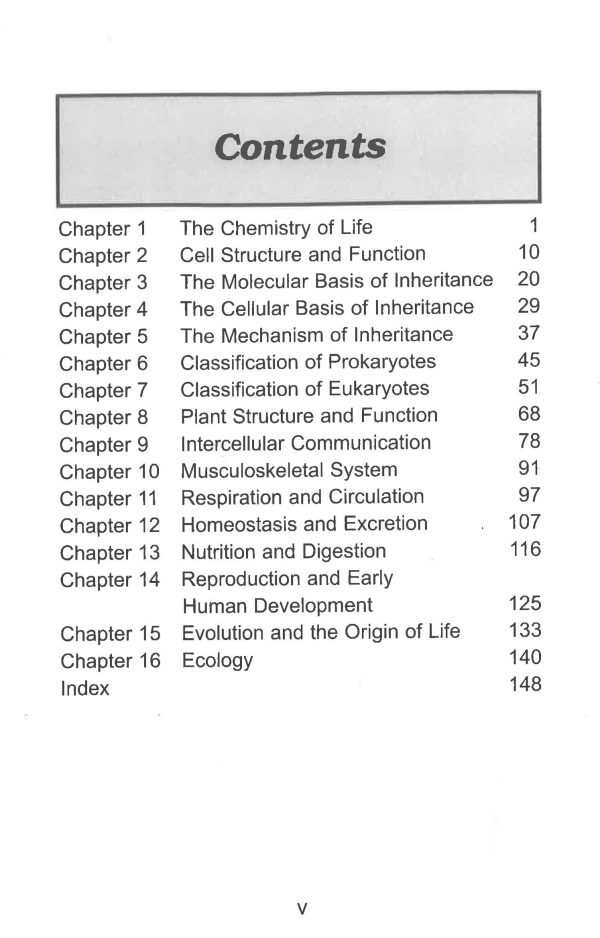 Schaum s Easy Outline Of Biology, Second Edition Online Sale